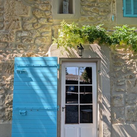 La porte d'entrée de la maison